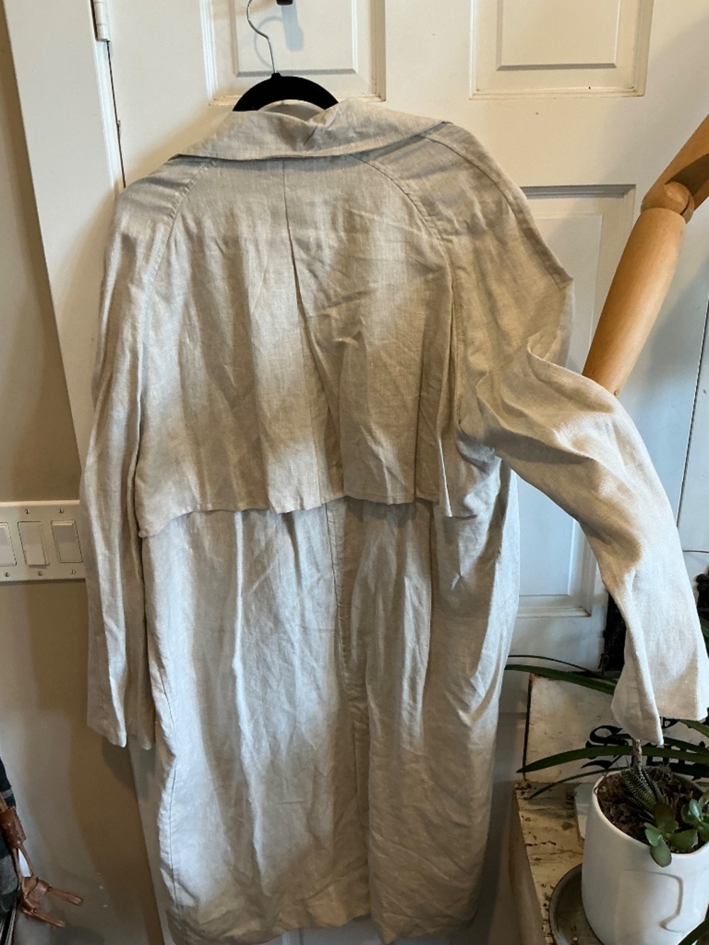 C&C California linen lightweight coat or coat dress. Brand new with tags! - Picture 4 of 5